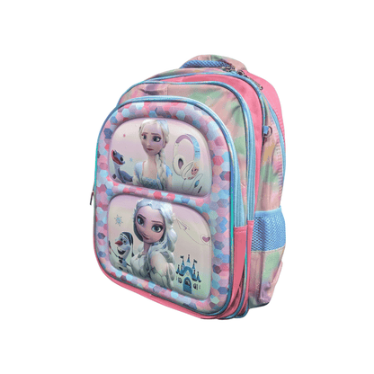 3DB125 Girls character printed School bag